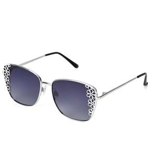 Flower Design UV400 Polarized Sunglass with Storage Bag New